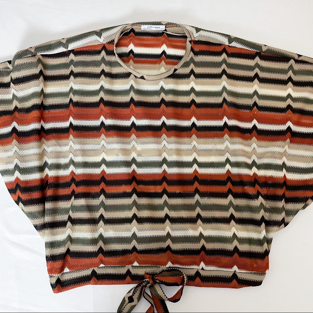 Zara Mesh Top